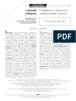 Artigo - Disfonia Infantil Aspectos Epidemiologicos PDF