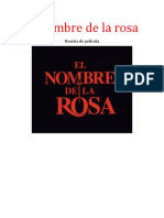 El Nombre de La Rosa