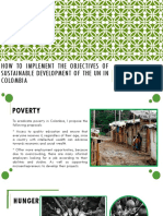 How To Implement The Objectives of Sustainable Development of The Un in Colombia