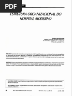 A Estrutura Organizacional Do Hospital Moderno