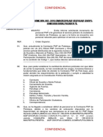 Informe de Requerimiento de Personal PNP