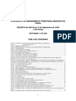 5eot - Esquema de Ordenamiento Territorial - Decreto - Funza - Cundinamarca - 1999 PDF
