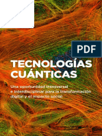 Tecnologías Cuánticas Una Oportunidad Transversal e Interdisciplinar para La Transformación Digital y El Impacto Social