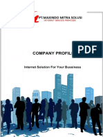 Company Profile Pt. Maxindo Mitra Solusi
