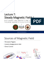 EEE23 Lecture 07 - Magnetostatics I PDF