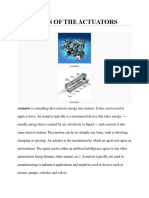 Types of The Actuators PDF