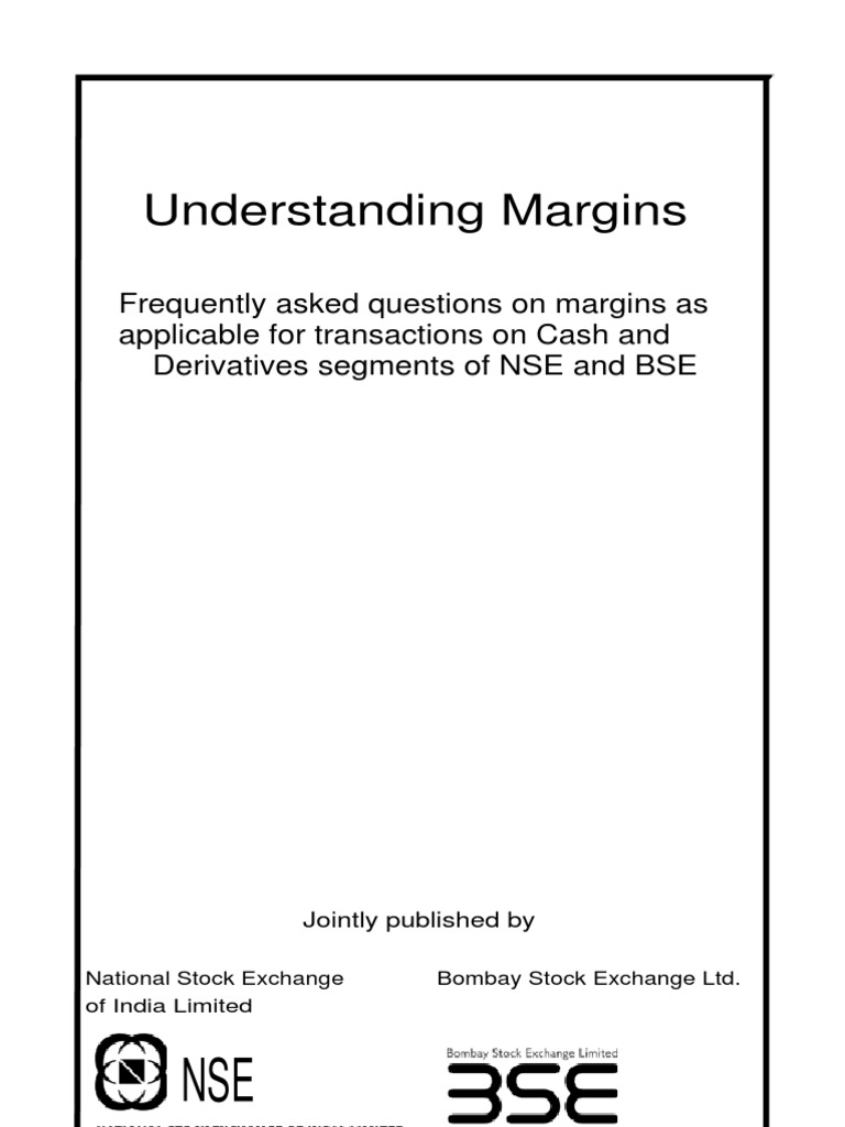Margin BSE FAQ | PDF | Order (Exchange) | Margin (Finance)