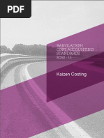 Bangladesh Cost Accounting Standards: Kaizen Costing