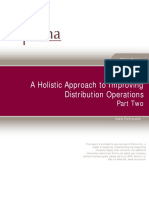 A Holistic Approach To Improving Distribution Opertaions PT 2