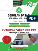 Brosur PPDB SD Islam Al Falaah 2018 2019