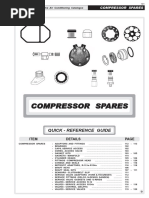 Compressor Oil Capacity Guide | PDF | Air Conditioning | Motor Vehicle