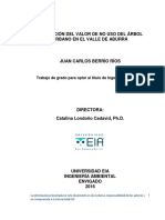 BerrioJuan - 2016 - EstimacionValorUso Trabajo de Grado Sevicios Ecosistemicos PDF