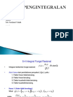 4 Teknik Pengintegralan Dikonversi