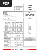 FR 101 107 Diodo Fast