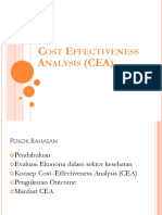 C E A (CEA) : OST Ffectiveness Nalysis