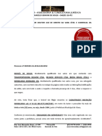 Petição Preambular - Moisés de Souza - Copia