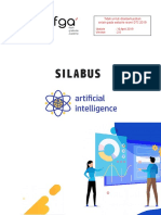Silabus Artificial Intelligence FGA