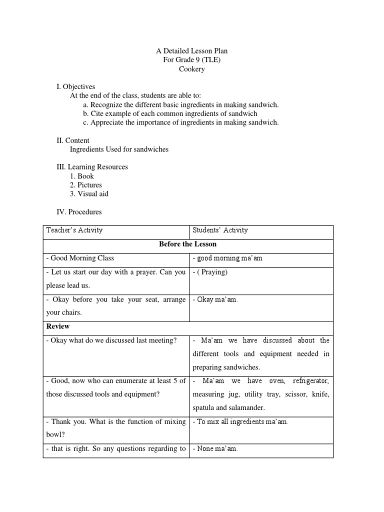 Basic Ingredients | PDF | Sandwich | Sausage