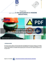 Experto en Seguridad e Higiene Industrial 2014