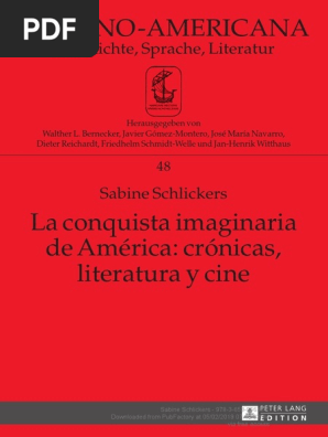 9783653060751 La Conquista Imaginaria De América Crónicas - 
