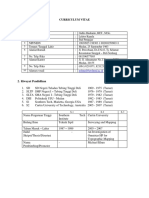 Curriculum Vitae Gallio Budianto