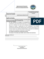 Informe Semanal Orientacion