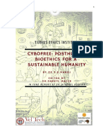 Cybofree: Posthuman Bioethics For A Sustainable Humanity