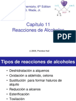 Reacciones de Los Alcoholes