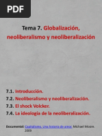 7-Globalización, Neoliberalismo, Neoliberalización