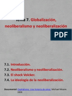 7-Globalización, Neoliberalismo, Neoliberalización