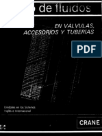 Flujo de Fluidos en Válvulas, Accesorios y Tuberías - JPR504 PDF