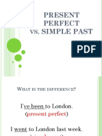 Present Perfect Vs Simple Past