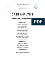 Case Analysis Group 9 Measles