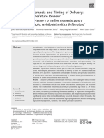 Preterm Preeclampsia and Timing of Delivery: A Systematic Literature Review