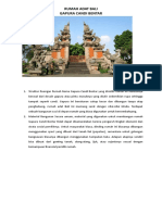 Rumah Adat Bali Gapura Candi Bentar