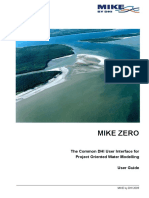 Mike Zero: The Common DHI User Interface For Project Oriented Water Modelling User Guide