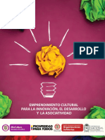 Cartilla - Emprendimiento Cultural para La Innovacion Desarrollo Asociatividad MinCultura 2013 PDF