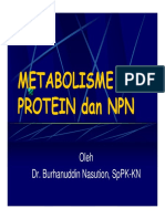 mbs127 Slide Metabolisme Protein Dan NPN PDF