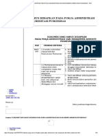 Dokumen Yang Harus Disiapkan Pada Pokja Administrasi Dan Manajemen Akreditasi Puskesmas PDF