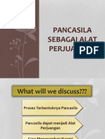 Pancasila Sebagai Alat Perjuangan