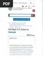 US Department of State Deleted Venezuela Hit List