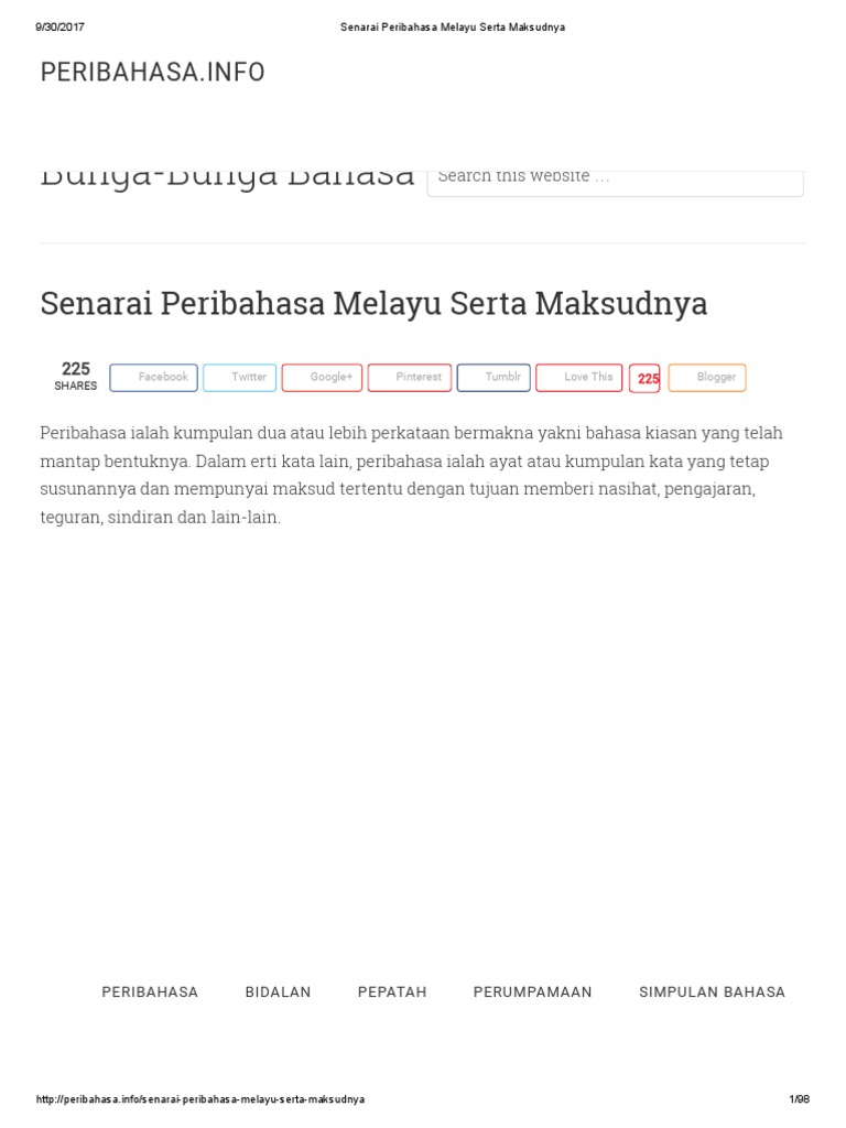 Peribahasa Yang Ada Perkaitan Ubi Kayu Dan Basikal Lama
