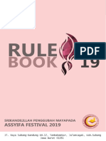 Rule Book SYIFEST Putri