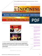 Limbah Pabrik Kertas, PT Wira Karya Sakti (WKS), Membawa Wabah Penyakit Meresahkan Warga Setempat. PDF