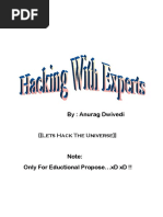 Hacking With Experts by Anurag Dwivedi PDF