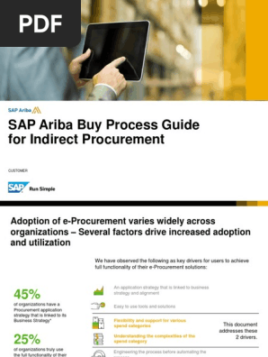 Ariba Procure to Pay Buying Process Guide - 7-13