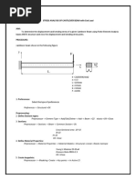 Ansys Problems