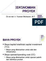 Perancangan Produk - Estimasi Biaya