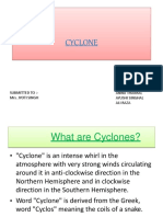 Disaster Managment - Cyclone