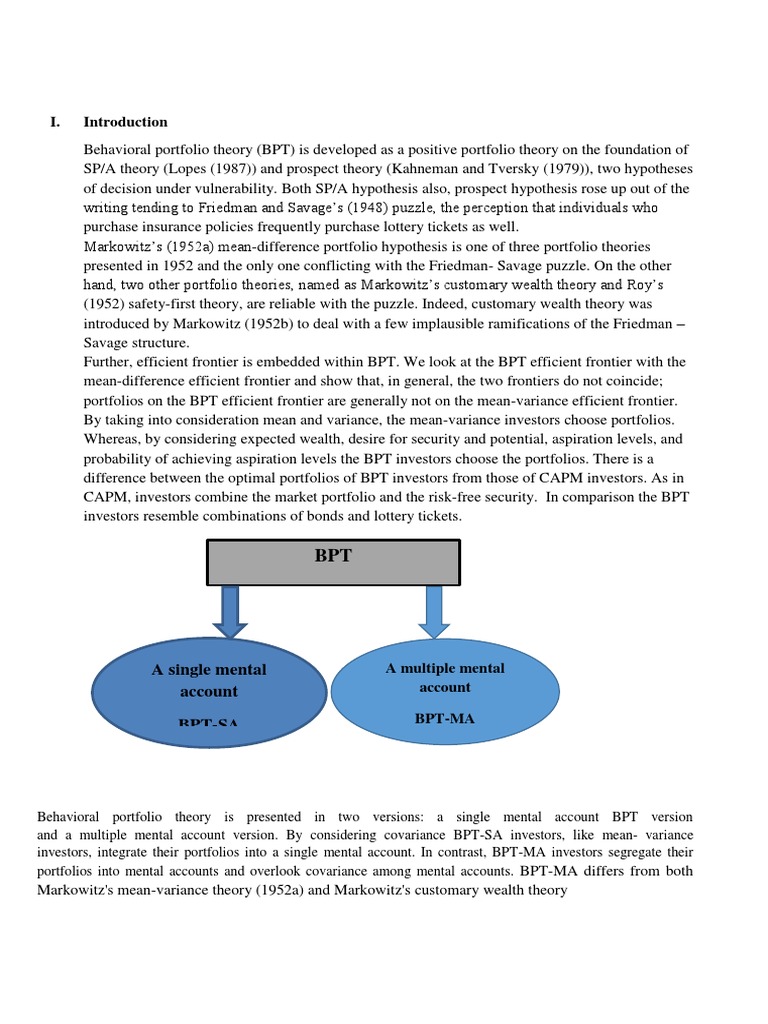 PO Assignment | PDF | Modern Portfolio Theory | Standard Deviation